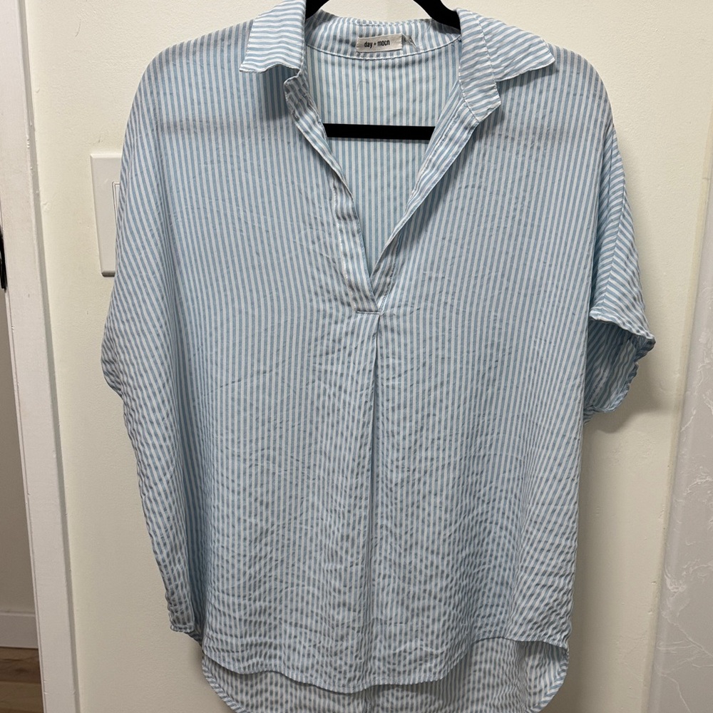 Blue Striped Women’s Shirt